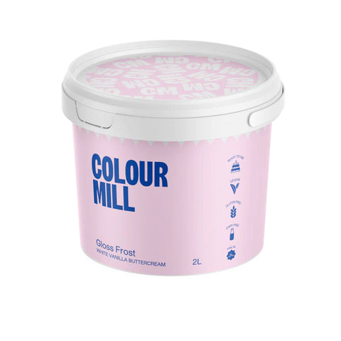Gloss Frost Buttercream White - 2kg