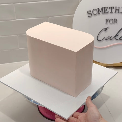 Cake Shape Guides- Modern Leaf