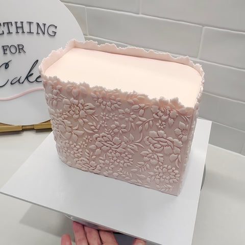 Cake Shape Guides- Modern Leaf