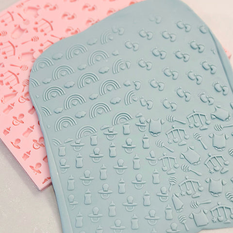 Multi Pattern Plate - Oh Baby