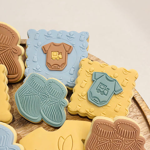 Multi Pattern Plate - Oh Baby