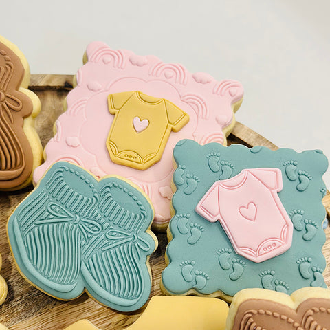 Multi Pattern Plate - Oh Baby