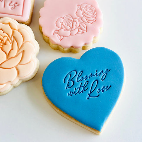 Little Imprints Stamp - Blooming with love