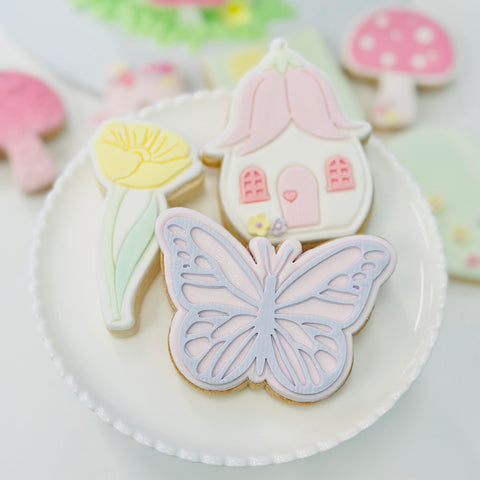 Cookie Cutter & Embosser Set- Butterfly