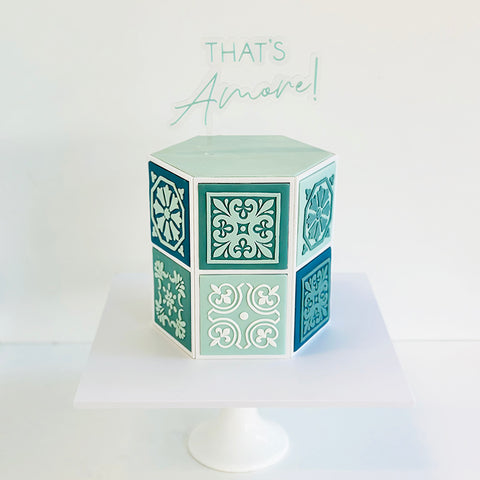 Cake Frames- Set of 6 (designed for our 6"hexagon guides)