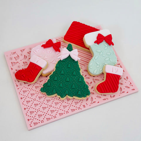 Multi Pattern Plate- Christmas #1