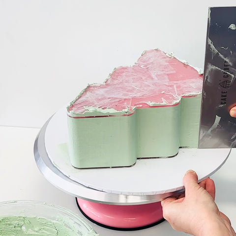 Cake Shape Guides - Christmas Tree