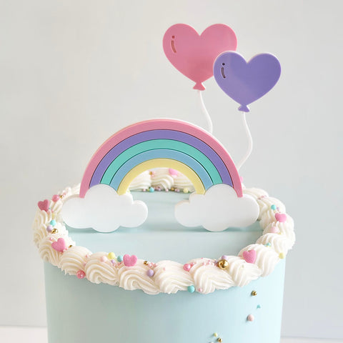 Cake it Easy Kit - Rainbow and Hearts
