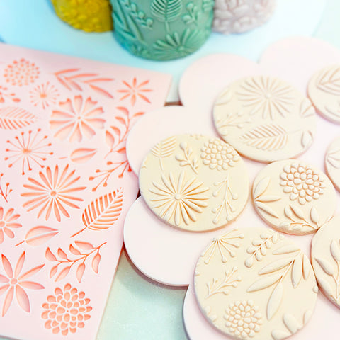 Pattern Plate- Vintage Florals