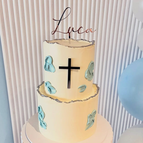 Cake Topper - Mini Cross
