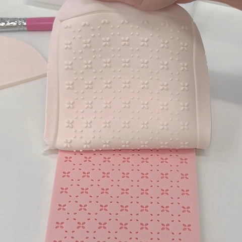 Pattern Plate- Dainty Lace - SAMPLE SALE