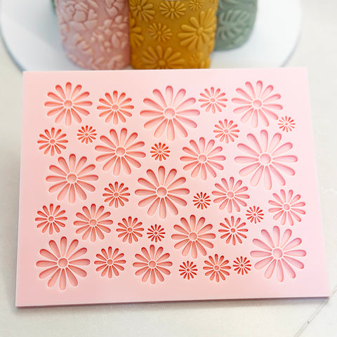 Pattern Plate- Daisies
