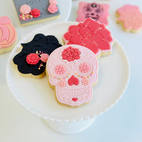 Cookie Cutter & Embosser Set- Day of the Dead Skull
