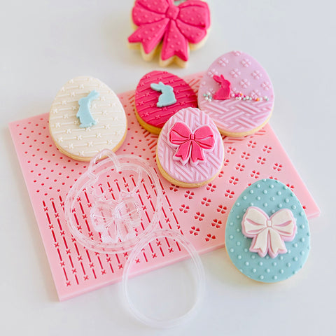 Pattern Shape Plate Kit- Easter Egg