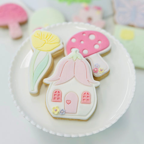 Cookie Cutter & Embosser Set- Fairy House