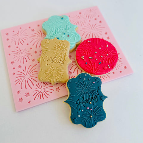 Pattern Plate - Fireworks
