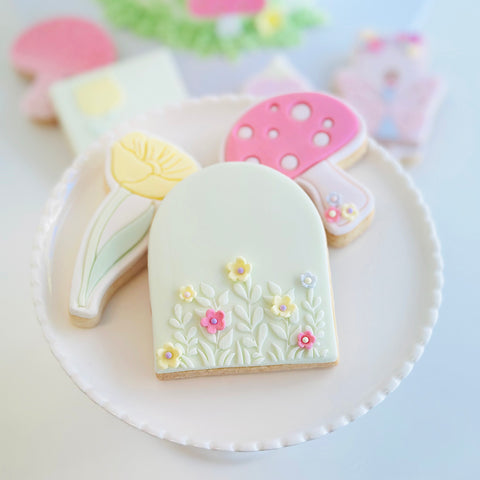 Raised Cookie Embosser - Foliage