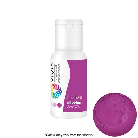 VIVID Oil Based Colour - Fuchsia- 21g