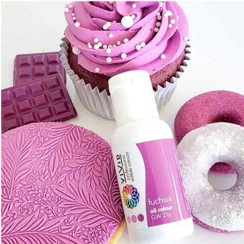 VIVID Oil Based Colour - Fuchsia- 21g