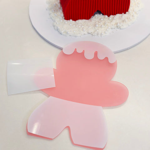 Cake Shape Guides - Gingerbread Man