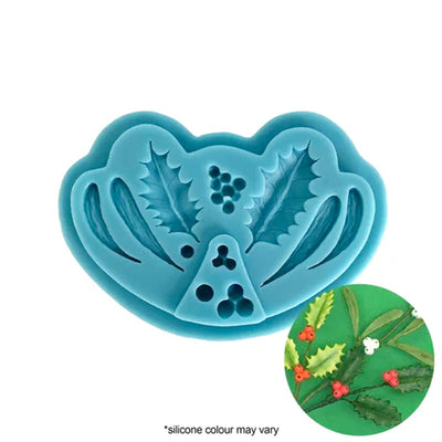 Silicone Mould - Holly and Berries