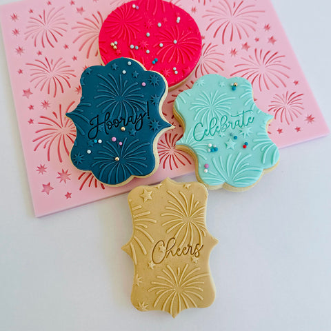 Little Imprints Stamp- Party words