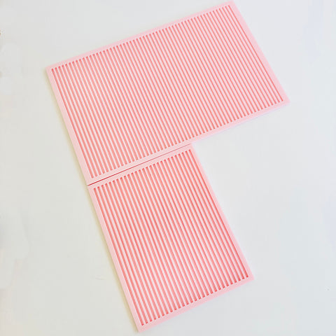 Pattern Plate- Pinstripe