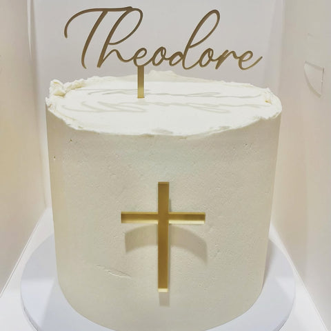 Cake Topper - Mini Cross