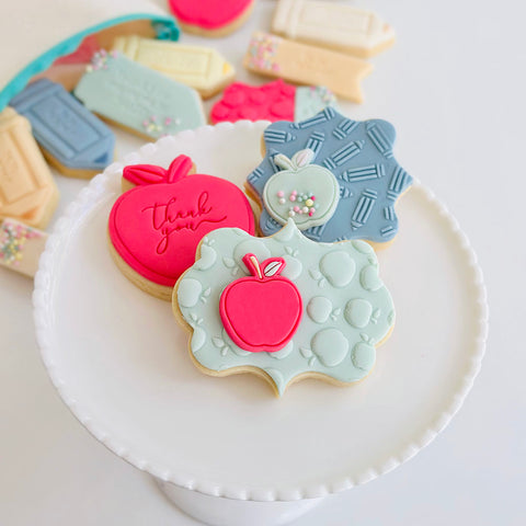 Little Imprints Stamp & Cutter Set - Apple