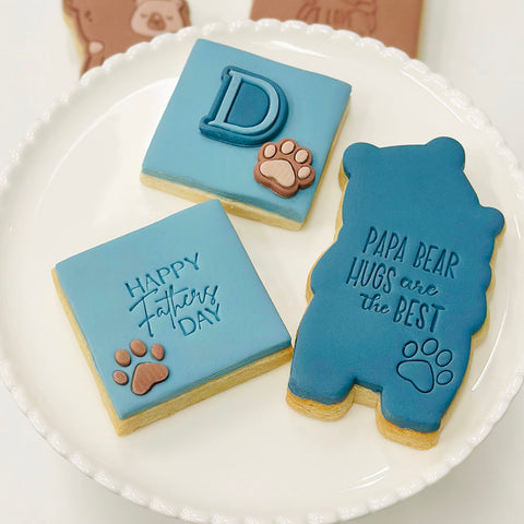 Little Imprints Stamp & Cutter - Paw Print