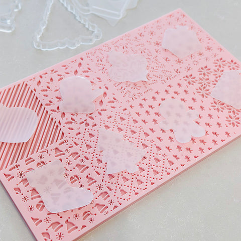 Festive Pattern Blockers - 12 pack