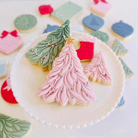 Pattern Shape Plate Kit- Christmas Tree Set
