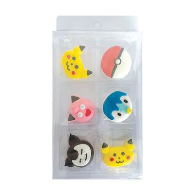 Cupcake Decorations- Pokemon- 6pack