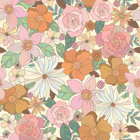 Edible Image - Retro Floral