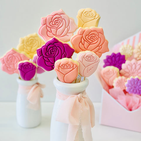 Pattern Shape Plate Kit- Roses with Little Love