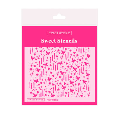 Sweet Sticks Stencil - Fairy Pattern