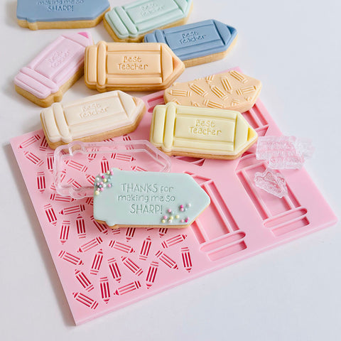 Pattern Shape Plate Kit- Pencils