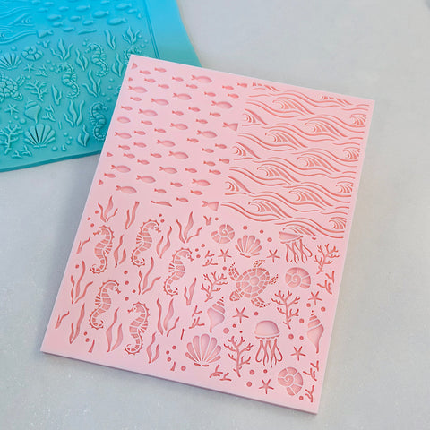 Multi Pattern Plate - Under the Sea