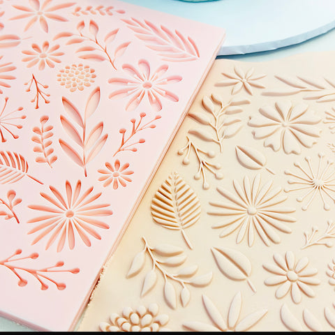 Pattern Plate- Vintage Florals