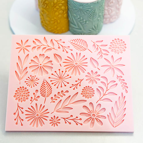 Pattern Plate- Vintage Florals