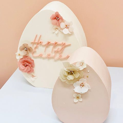 Cake Shape Guides - Egg