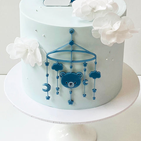 Cake Plaque - Hanging Baby Mobile- END OF LINE STOCK