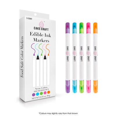 Cake Craft Edible Markers - Neon Colours