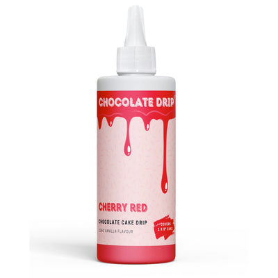 Chocolate Drip- Cherry Red- 125g