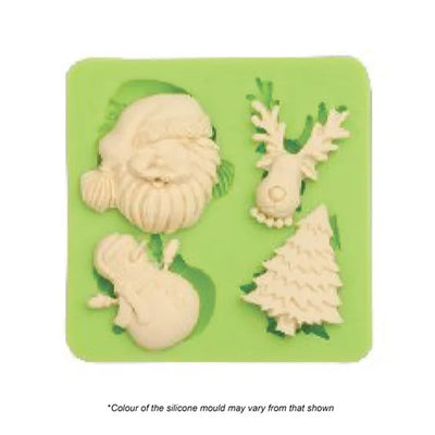 Silicone Mould -  Christmas Favourites