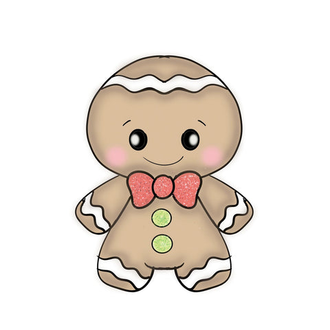 Cute Gingerbread Man