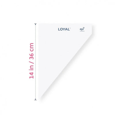 Loyal Tipless Disposable Piping Bags - Biodegradable- 14inch