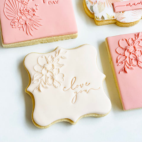 Little Imprints Stamp - love you