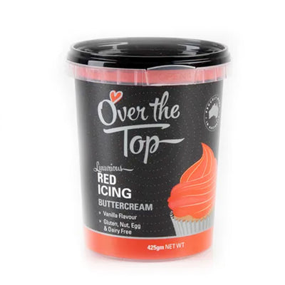 Over the top Buttercream 425g - Red