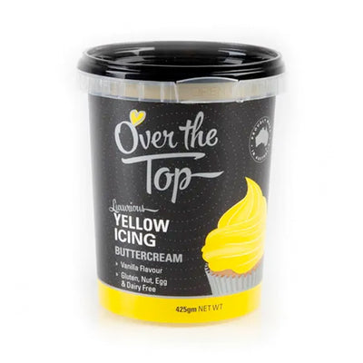 Over the top Buttercream 425g - Yellow